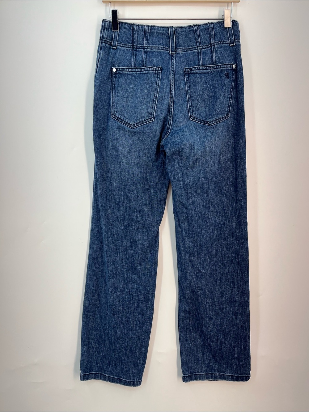 Anthro Pilcro Relaxed Mid-Rise 0964 Cuffed Jeans Wanda Wash 25x31 Anthropologie - Picture 6 of 11